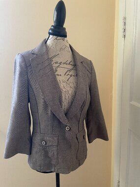 WHBM - Fully Lined Professional Blazer Jacket (Size 10)